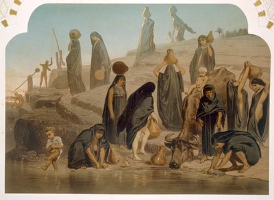 Women Bringing Water from the Nile by Henri de Montaut